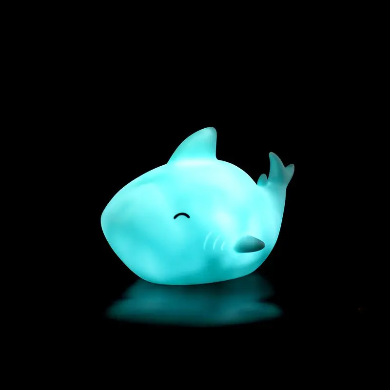 鯊魚充電小夜燈
